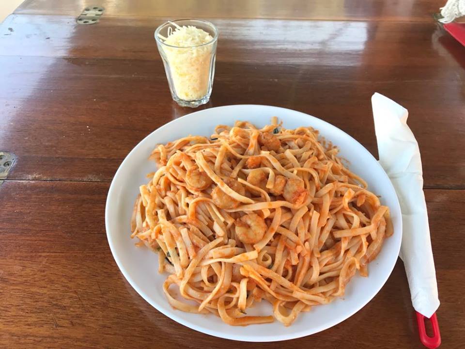 garnelarakos makaroni